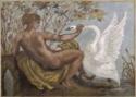 Eugène Delacroix, Leda und der Schwan