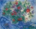 Marc Chagall, Blaue Vase