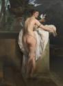 Francesco Hayez, Venus, mit zwei Tauben spielend (Porträt der Ballerina Carlotta Chabert)