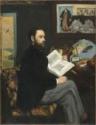 Édouard Manet, Porträt von Émile Zola (1840-1902)