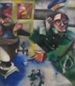 Marc Chagall, Der Soldat trinkt (Le soldat bôit)