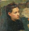 Ilja Jefimowitsch Repin, Porträt von Vera Repina, erste Frau des Künstlers