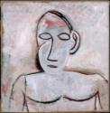 Pablo Picasso, Büste (Studie für Les Demoiselles d'Avignon)