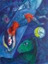 Marc Chagall, Der blaue Zirkus (Le Cirque bleu)