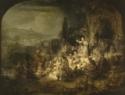 Rembrandt van Rhijn, Die Predigt des Johannes des Täufers