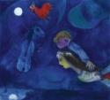 Marc Chagall, Coq rouge dans la nuit