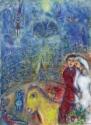 Marc Chagall, Brautpaar im Zirkus