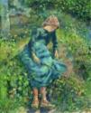 Camille Pissarro, La bergère
