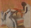 Edgar Degas, Beim Haarkämmen
