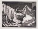 Pablo Picasso, Faun, eine Schlafende enthüllend (Jupiter und Antiope) nach Rembrandt