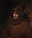 Rembrandt van Rhijn, Porträt von Titus in Mönchskleidern