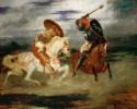 Eugène Delacroix, Zweikampf der Ritter