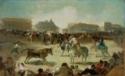 Francisco Goya, Stierkampf in einem Dorf