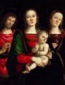 Perugino, Maria mit dem Kind und Heiligen Katharina von Alexandrien und Johannes dem Täufer