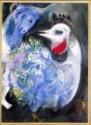 Marc Chagall, Federn in Blüte