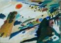 Wassily Wassiljewitsch Kandinsky, Romantische Landschaft