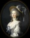 Marie Louise Elisabeth Vigée-Lebrun, Porträt von Marie-Louise von Savoyen-Carignan (1749-1792), Prinzessin de Lamballe