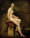Eugène Delacroix, Mademoiselle Rose (Sitzende nackte Frau)