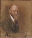 Ilja Jefimowitsch Repin, Porträt von Schriftsteller Fürst Wladimir Wladimirowitsch Bariatinsky (1874-1941)