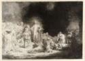 Rembrandt van Rhijn, Christus heilt die Kranken (Das Hundertguldenblatt)