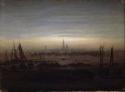 Caspar David Friedrich, Greifswald im Mondschein