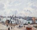 Camille Pissarro, Der Außenhafen von Le Havre. Morgen. Sonne