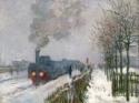 Claude Monet, Zug im Schnee (Die Lokomotive)
