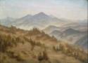 Caspar David Friedrich, Landschaft mit dem Rosenberg in der böhmischen Schweiz
