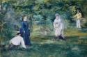 Édouard Manet, Die Krocketpartie (La partie de croquet)