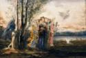 Gustave Moreau, Amor und die Musen