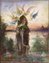 Gustave Moreau, Der heilige Elefant (Péri)