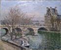 Camille Pissarro, Le Pont Royal und Pavillon de Flore