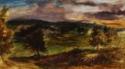 Eugène Delacroix, Landschaft in Champrosay