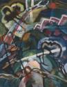 Wassily Wassiljewitsch Kandinsky, Entwurf I zum Bild mit weissem Rand