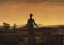 Caspar David Friedrich, Frau vor der untergehenden Sonne