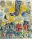 Marc Chagall, Stiefel im gelben Himmel