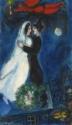 Marc Chagall, Mariés à l'ange rouge
