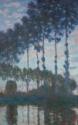 Claude Monet, Pappeln am Ufer der Epte, Abend-Effekt