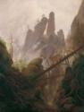 Caspar David Friedrich, Felsenlandschaft im Elbsandsteingebirge