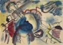 Wassily Wassiljewitsch Kandinsky, Entwurf zum Bild mit weissem Rand