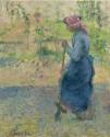 Camille Pissarro, Bauernmädchen beim Umgraben