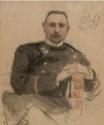 Ilja Jefimowitsch Repin, Porträt von Stepan Petrowitsch Kratschkowski (1866 1913)