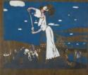 Wassily Wassiljewitsch Kandinsky, Entwurf für eine Affiche einer französischen Brauerei