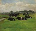 Piet Mondrian, Polderlandschaft mit Kühen