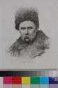 Iwan Nikolajewitsch Kramskoi, Porträt von Taras Schewtschenko (1814-1861)