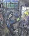 Marc Chagall, Interne Blau (Selbstporträt)