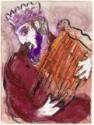 Marc Chagall, König David