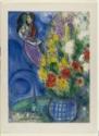 Marc Chagall, Liebespaar mit Blumen