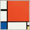 Piet Mondrian, Komposition in Rot, Blau und Gelb