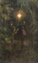 Ilja Jefimowitsch Repin, Spaziergang mit Papierlampe